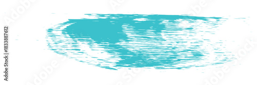 Green marker paint texture isolated on white background. Green paint stroke. Pattern, texture of colored watercolor paint. Gouache. Abstraction.