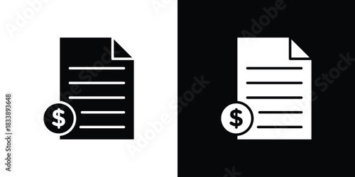 Tax icon design concept. vector flat icons
