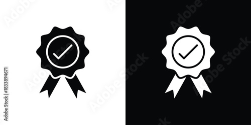 Warranty icon design concept. vector flat icons