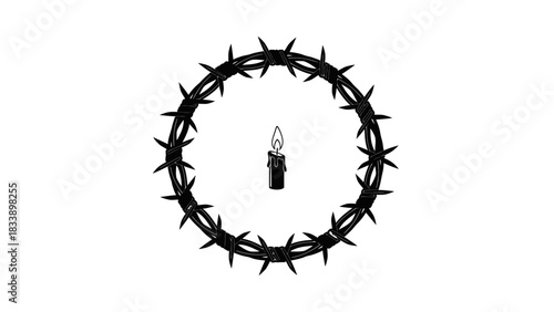 A black and white graphic illustration of a traditional Māori meeting house facade with intricate carvings, representing indigenous New Zealand culture.