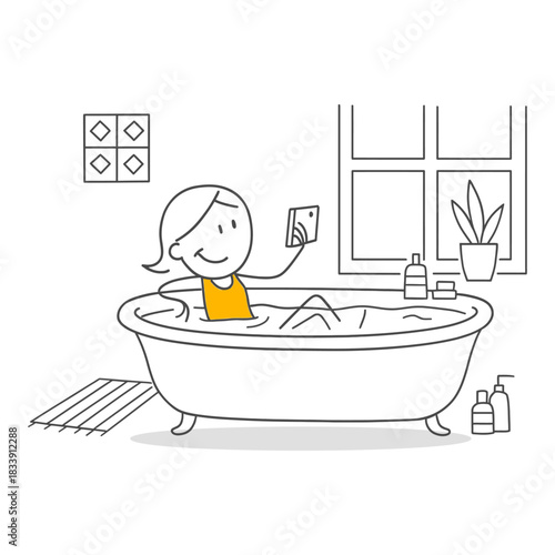 A personal escape and renewal. A moment of pampering in your home bathroom.