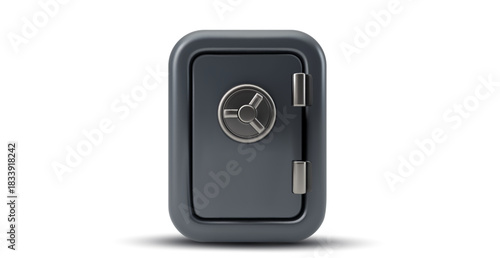 3d secure safe vault with metal combination lock
