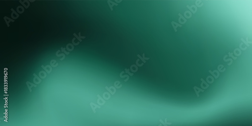 Futuristic green abstract design with empty space with noise