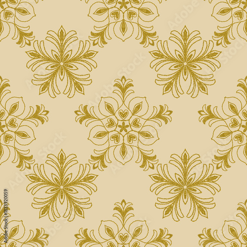 seamless pattern with flowers