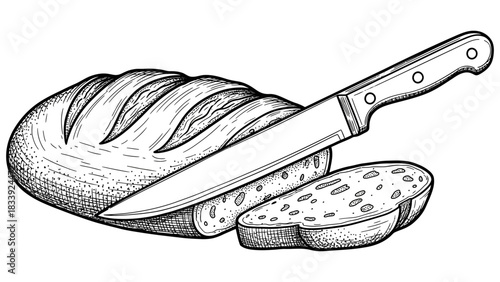 Abstract black and white image of a shoe with a textured background for artistic use