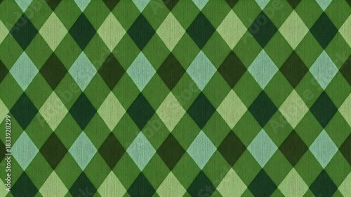 Wallpaper Mural Classic argyle pattern seamless shades of green for textile and background classic argyle pattern featuring diamond shapes in shades of dark green, forest green, Torontodigital.ca