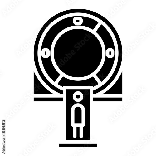 MRI Scan Vector Icon