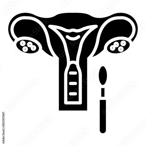 Pap Smear Vector Icon
