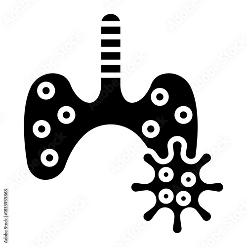 Tuberculosis Test Vector Icon
