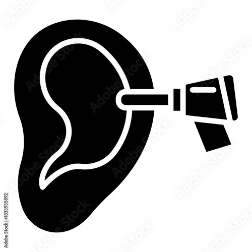 Audiology Test Vector Icon