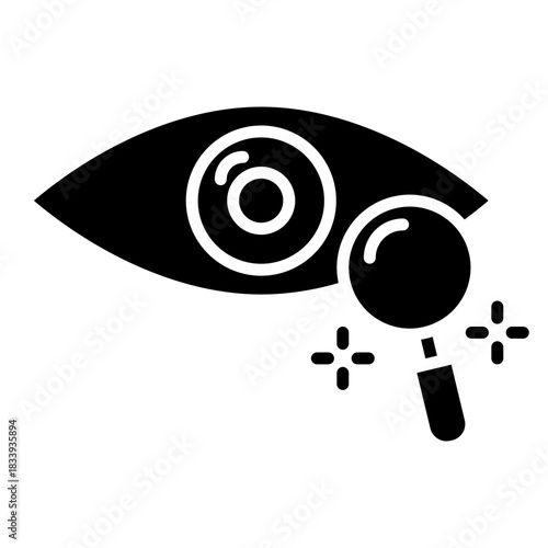 Vision Test Vector Icon