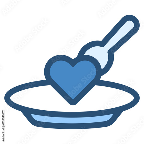 romantic dinner icon