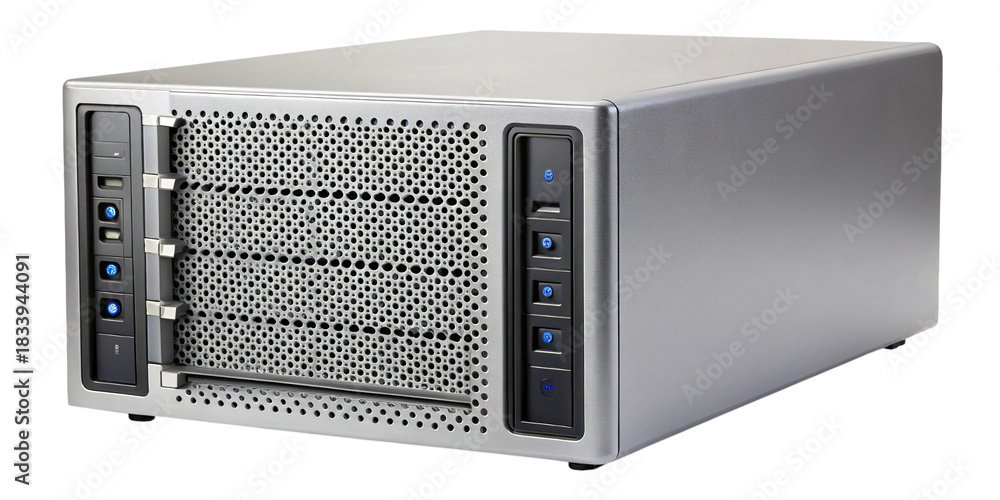 Obraz premium High-capacity data storage unit for enterprise applications