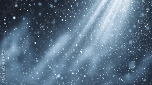 Abstract dark blue night sky galaxy background with rain drops on the window glass