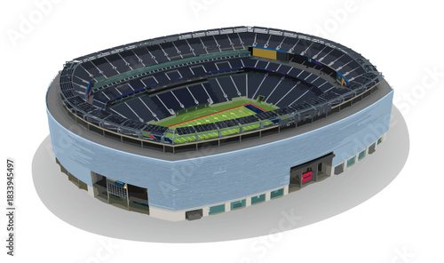 icon sport arena template vector