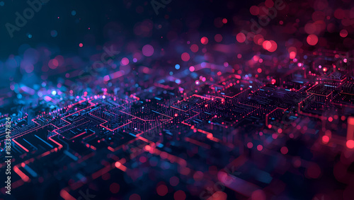 Abstract background technology concept. Communications and connectivity. Business background presentation.