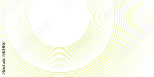 Doodle banner with yellow ramen pattern on white background