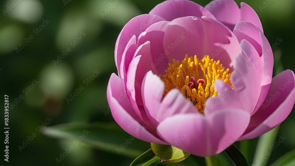 Fototapeta premium Macro Flower Blooming Time Lapse In Natural Light 55770818 1