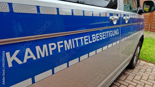 Kampfmittelbeseitigungsdienst oder Kampfmittelbeseitigung 