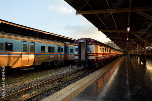 Bangkok Railway Station Building, Hua Lamphong, Thailand