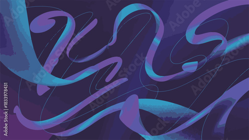 Vector file format icon for digital graphics and scalable illustrations, perfect for design needs