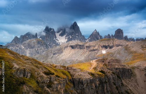 Panoramic view of the Dolom...