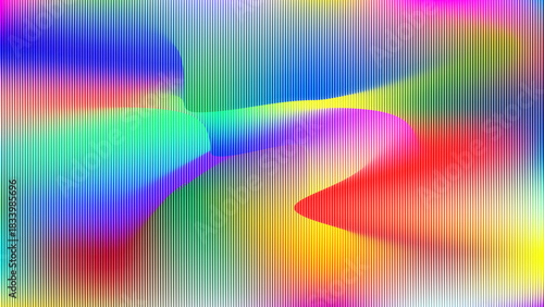 Vibrant vertical lines abstract colorful gradient background