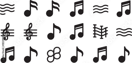 Abstract geometric composition with bold lines and vibrant color accents on a clean background