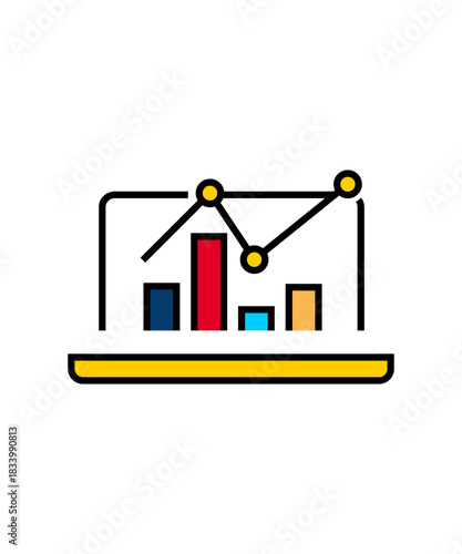 BAR CHART FREE ICON