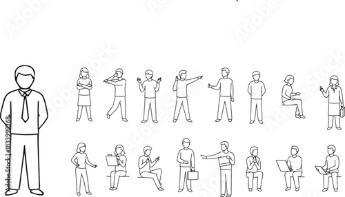 group of business people