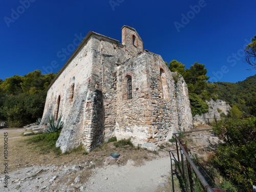 San Lorenzo Church in Varigotti, Italy