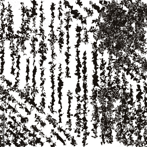 The noisy texture consists of long striped spots.