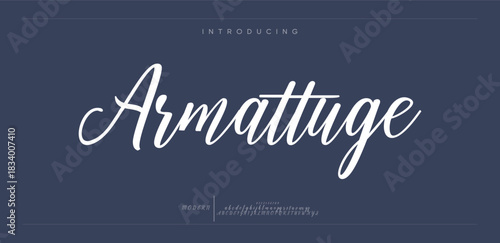 Modern elegant serif font with a stylish touch, ideal for branding, editorial, and logos