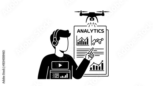 Drone technology enhances data analytics and online learning