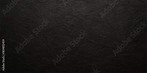 Dark grunge wall texture black vintage surface background material