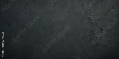 Dark blue grunge wall texture background with aged vintage concrete surface