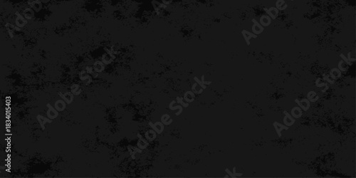 A dark and grungy black and white textured background featuring an old aged stone wall pattern with a rough dirty surface and vintage concrete backdrop design