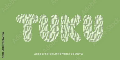 font UNIQ TUKU for your design