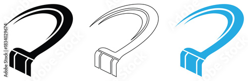 Colorful paint brushes for creative projects and designs,Paint brush icons set in solid black and stroke line style,Paint Brush icon, Brush sign vector for web site Computer and mobile app