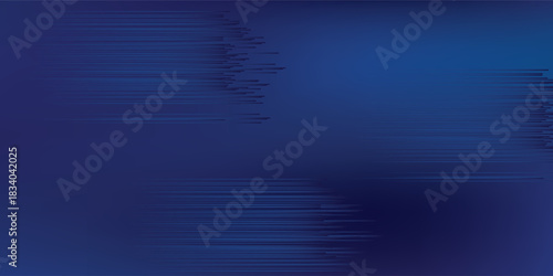 Abstract Blue Digital Art with Pixelated Texture and Gradient Effect.