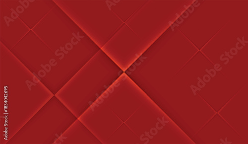 Geometric Red Squares, Diamond Pattern, Lines, Crosses, Abstract Design Backdrop. Elegant background for modern presentations, posters, or creative projects adds sophisticated flair