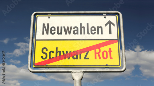 Das Ende der Schwarz-Roten Koalition in Deutschland