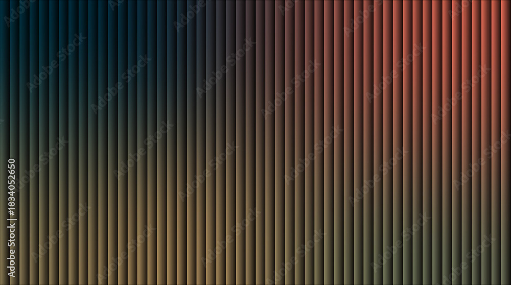 Obraz premium Abstract vertical stripes with gradient color transition