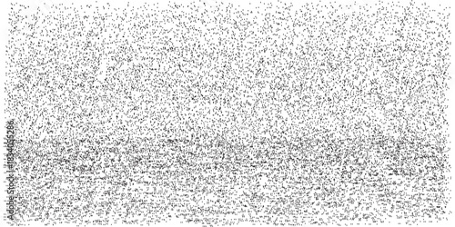 Abstract Monochrome Image with Dense Speckled Texture and Horizontal Lines.