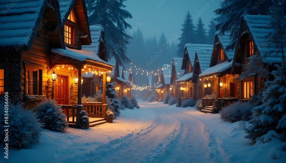 Fototapeta premium Trending Christmas Background