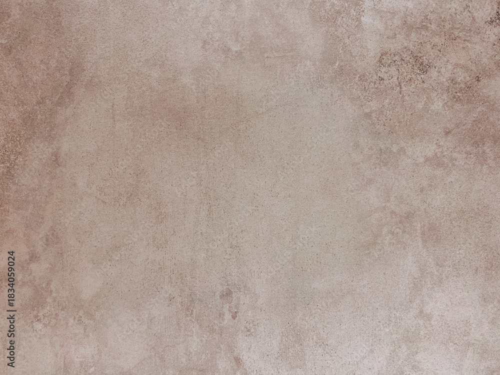 Naklejka premium Textured surface of light beige concrete wall with subtle variations and imperfections, creating a natural and organic feel, ideal for backgrounds and design projects