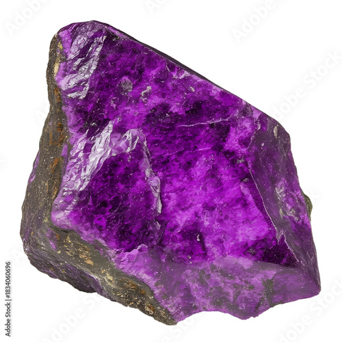 amethyst isolated on a transparent background