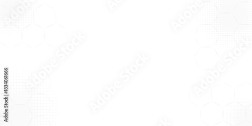 Geometric abstract background with simple hexagonal elements.