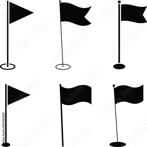 Collection of Basketball Backboard, Net, Rim, and Ball Icons in Black and White Outline Style, Perfect for Sports, Game, and Athletic Graphic Design Elements