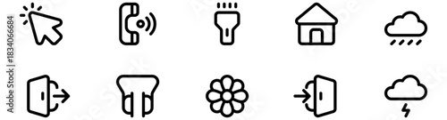 Miscellaneous Icon Set Line S...